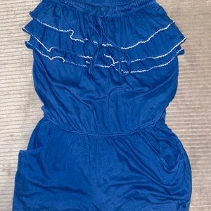 Blue romper